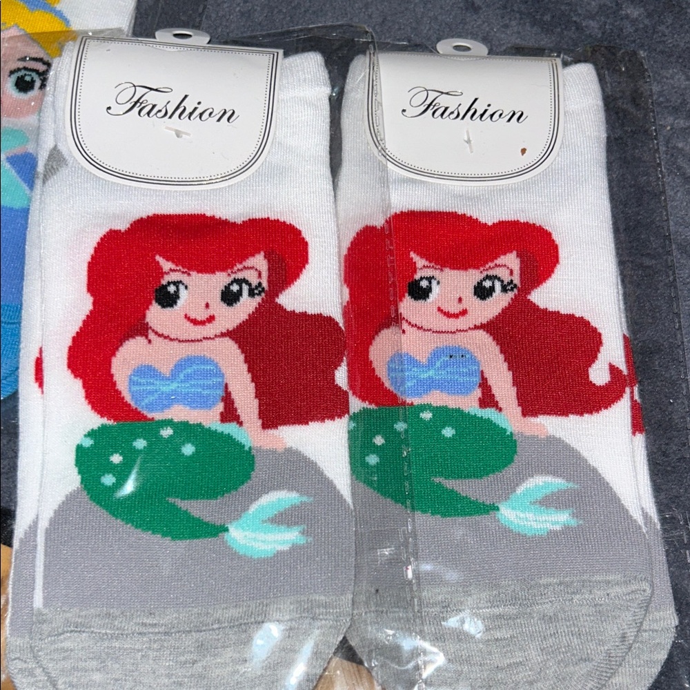 Colorful Princess Character Socks Set - Picture 5 of 6